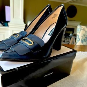 Navy Blue Nine West Heels